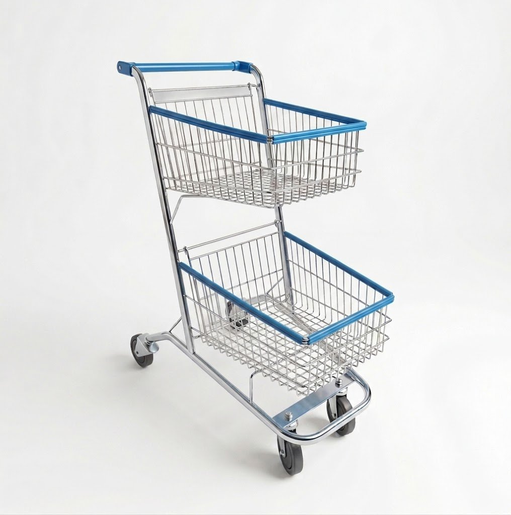 carrinho-supermercado-duo-duplo-160litros-azul